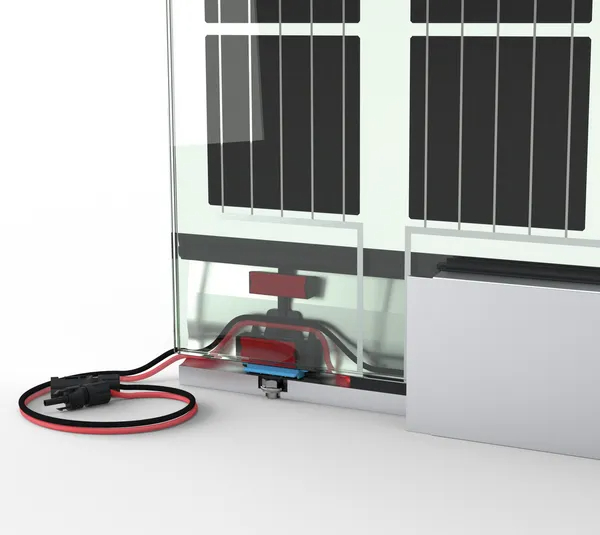 VetroMount® photovoltaic spacer block